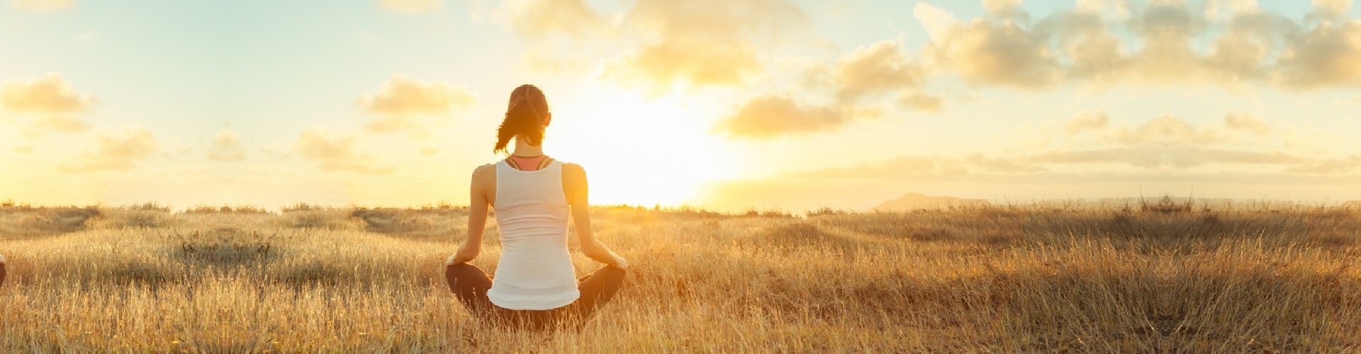 woman doing meditation